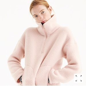 J.Crew Half zip sweatshirt in Polartec Fleece